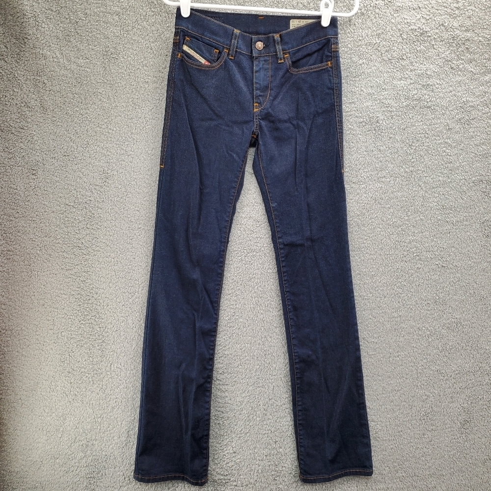 Diesel Women's Bootzee Regular Slim Bootcut-Leg Jean Size 25x32